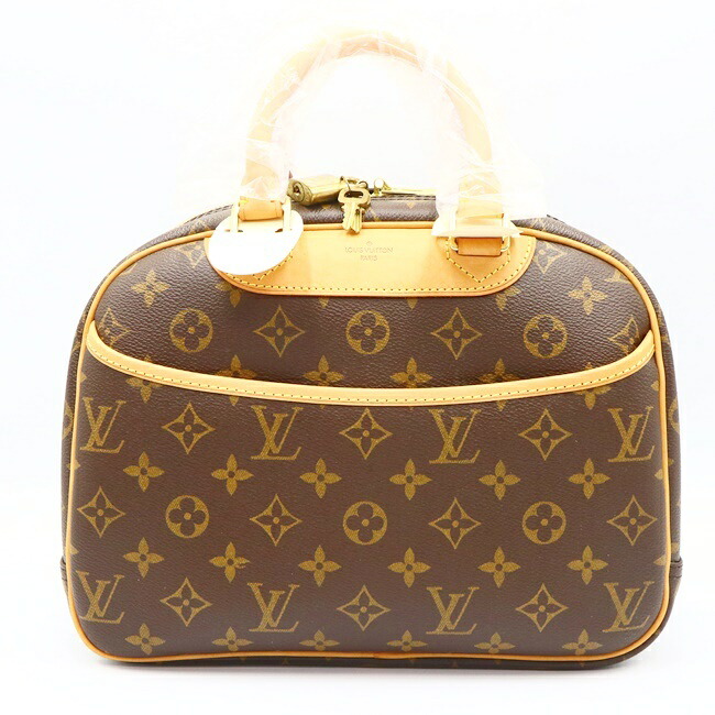 ルイヴィトン【Louis Vuitton】M42228 トゥルーヴィル ボーリング ヴァニティ モノグラム ブラウン ハンドバッグ ブランド レディース/女性 ギフト プレゼント 贈り物 お祝い【中古】h