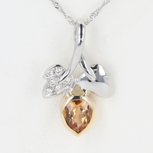 ⭐️金高騰⭐️Pt850/900ピンクD &ダイヤモンドネックレス⭐️USED⭐️ ⭐️金高騰⭐️Pt850/900ピンクD &ダイヤモンドネックレス