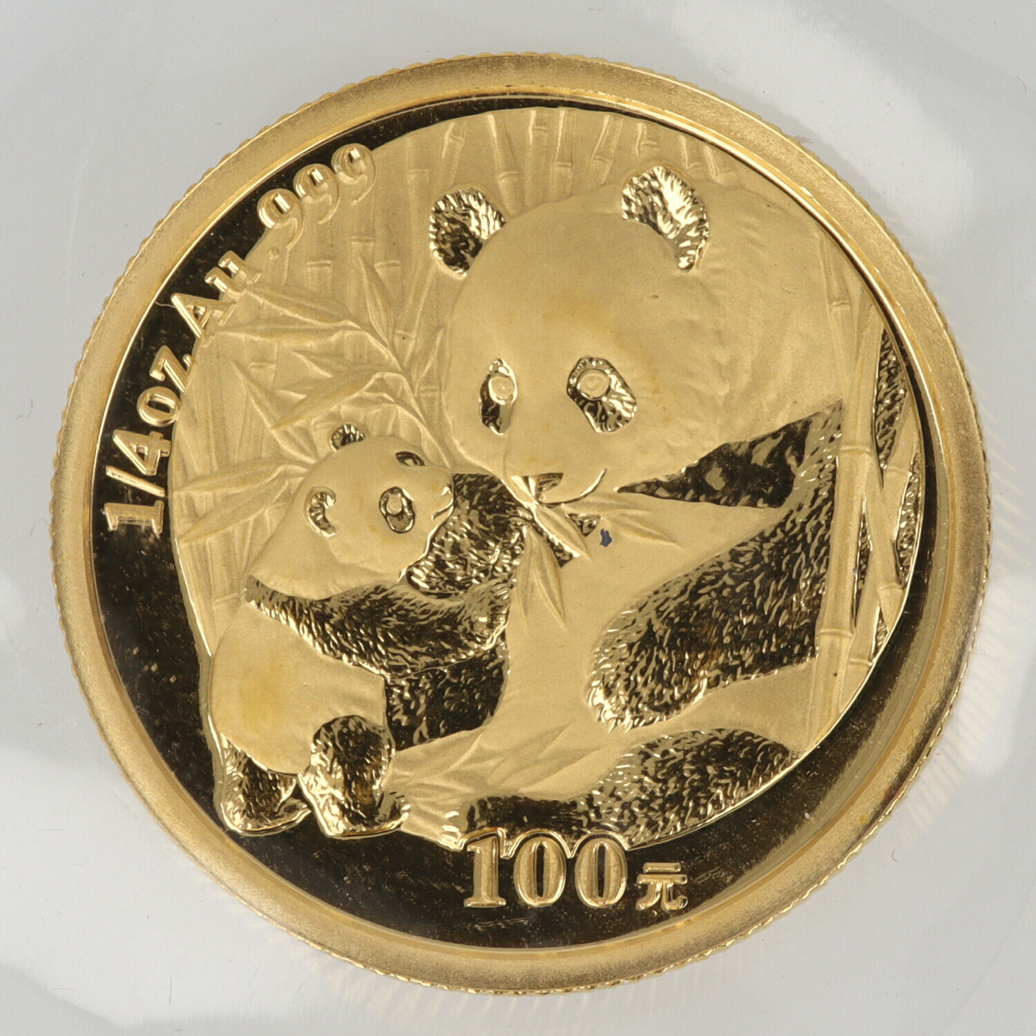 楽天市場】K24 パンダ金貨 約7.7g 25元 999.9 中国 2000年 純金
