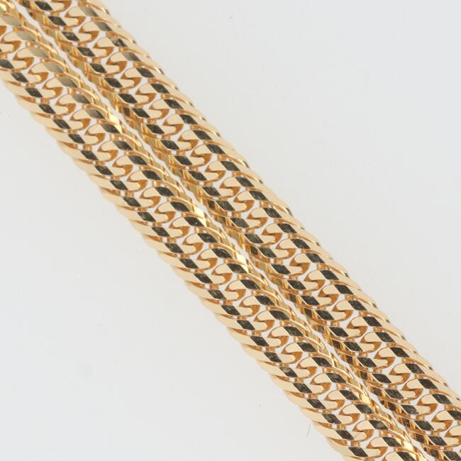 楽天市場】喜平 K18 12面トリプル 喜平ネックレス 6g (6.2g/40cm) 12面