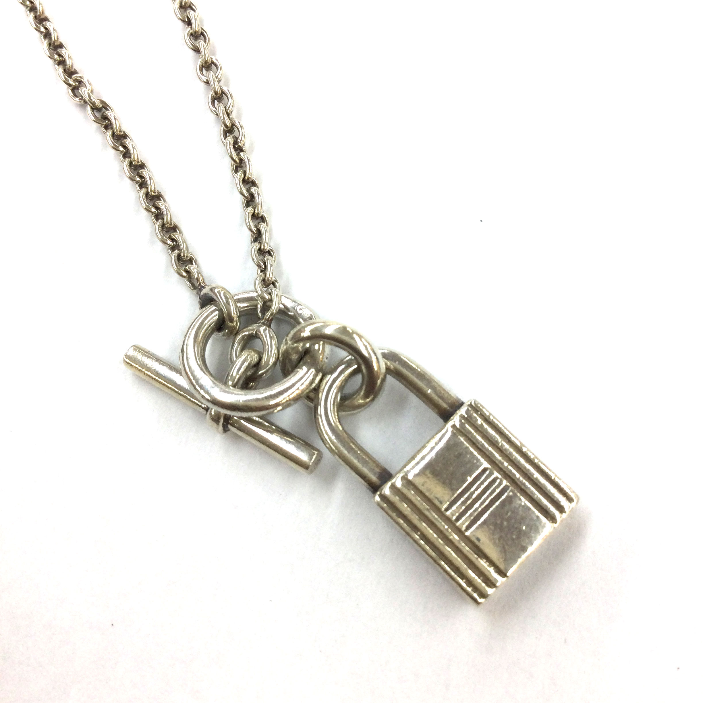 楽天市場】HERMES【エルメス】ハンドモチーフ カデナ ネックレス