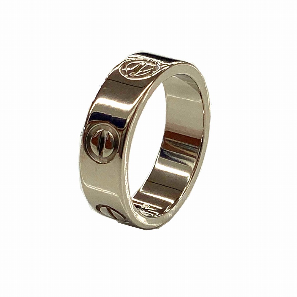 正規美品！カルティエ　K18WG　ラブリング　11.5号　18金ホワイトゴールド Cartier - 正規美品！カルティエ K18WG ラブリング 11.5号 18金