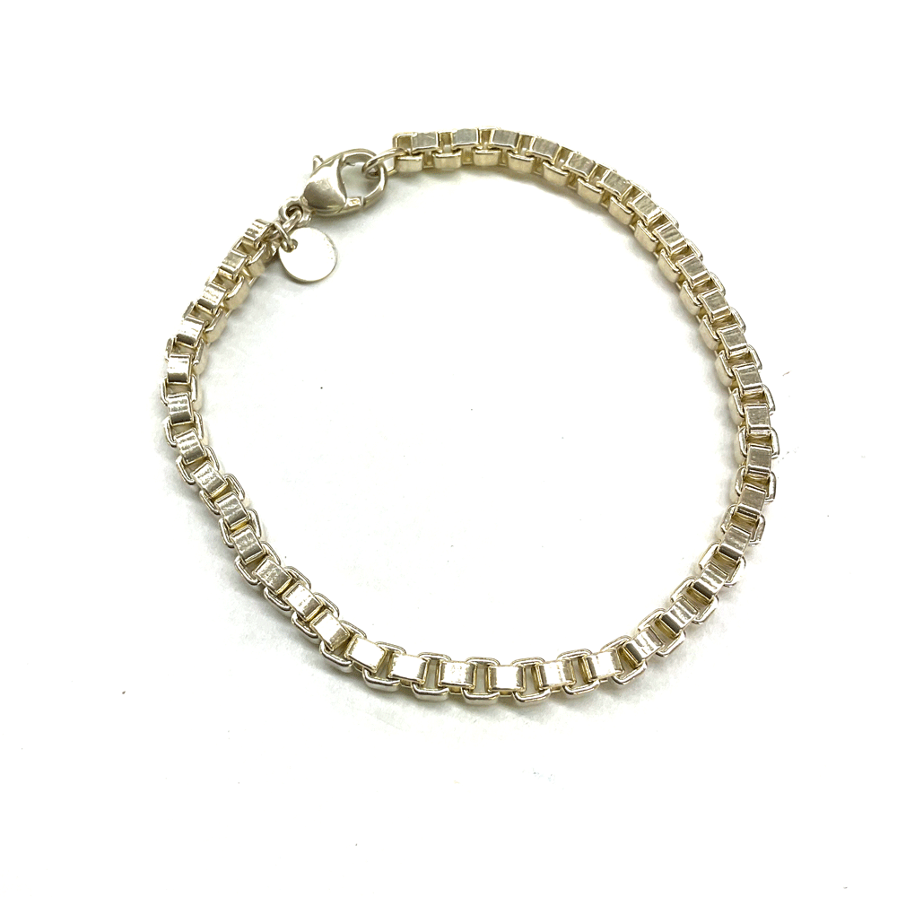 ティファニー ベネチアンリンク ブレスレット SV925 楽天市場】ティファニー ベネチアン・リンク ブレスレット