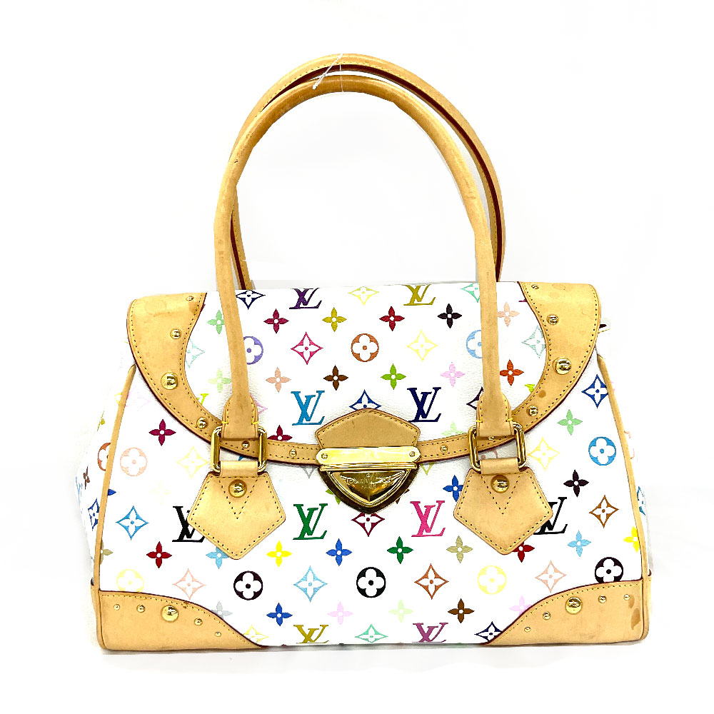 N【中古】【LOUIS VUITTON】ルイ ヴィトン ビバリーGM M40201 DU0078 マルチカラー ブロン ハンドバッグ レディースバッグ ブランドバッグ カラフルバッグ  トートバッグ 質屋かんてい局那須塩原店★R2502856