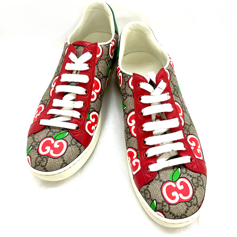 美品✨ グッチ スニーカー プラットフォーム ビー 22.5㎝相当 楽天市場】【グッチ】Gucci シェリーライン ビー プラットフォーム