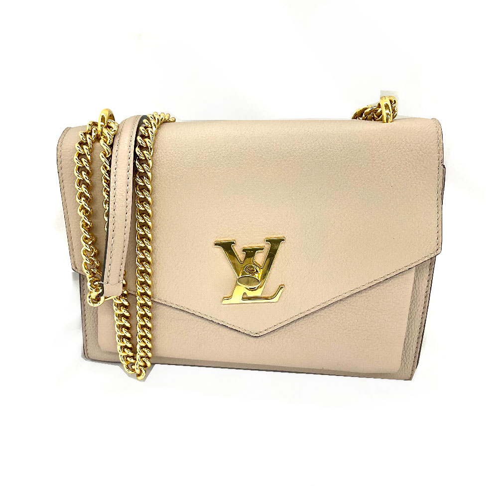 N【中古】【LOUIS VUITTON】ルイヴィトン　マイロックミーチェーン　M56137　DE3290　グレージュ　トートバッグ　肩掛けバッグ　ブランドバッグ　レディースバッグ　ショルダーバッグ　質屋かんてい局那須塩原店★ R2503437