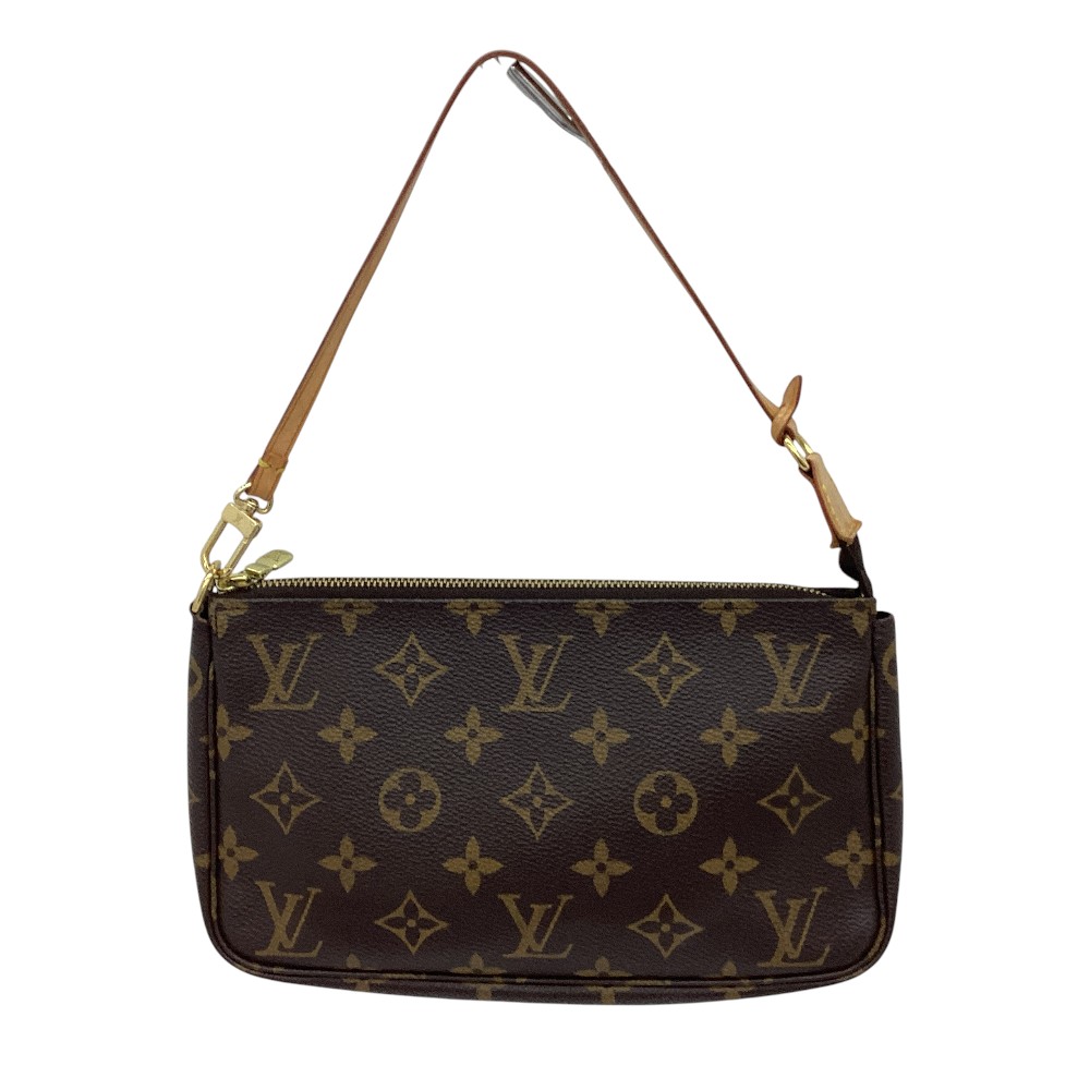 K LOUIS VUITTON ポシェット・アクセソワール M51980 VI0043 モノグラム ハンドバック ミニ御徒面子 合切袋 お上さん レデイース 中古 一六銀行かんてい局 鹿沼店 P2502452k ハンドバッグ-バッグ-レディースバッグ