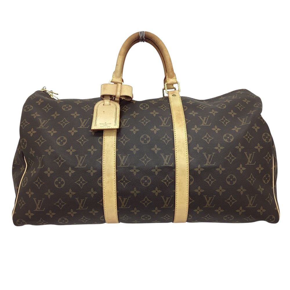 K LOUIS VUITTON キーポル M41426 FL0031 モノグラム 赤銅色 赤銅色 ボストンバッグ 旅する 貨物輸送無料  赤銅色系 ハンドバック メンズ 成人男性 レディース 亭主もち ルイヴィトン 中古 一六銀行かんてい局 鹿沼店 31009929310-32k
