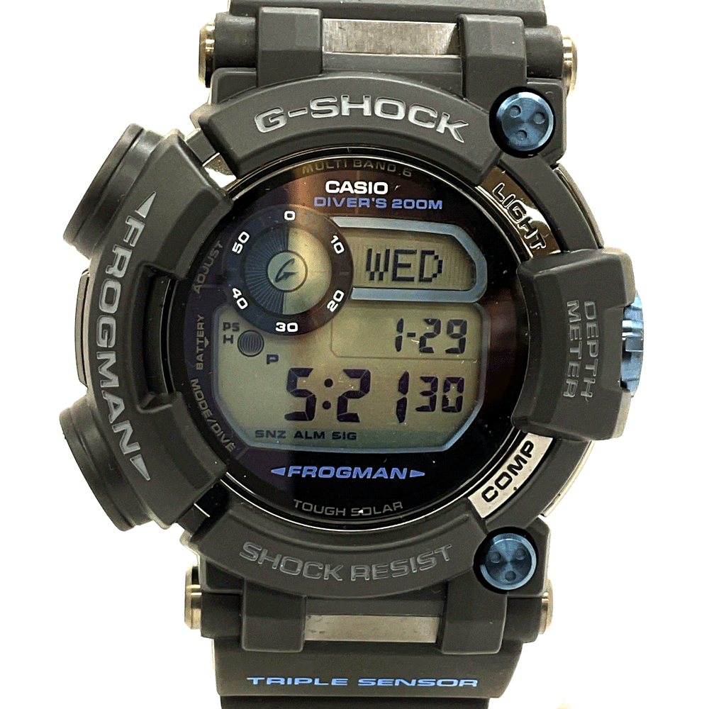 楽天市場】カシオ GW-200GM-9JF G-SHOCK フロッグマン ゴールド