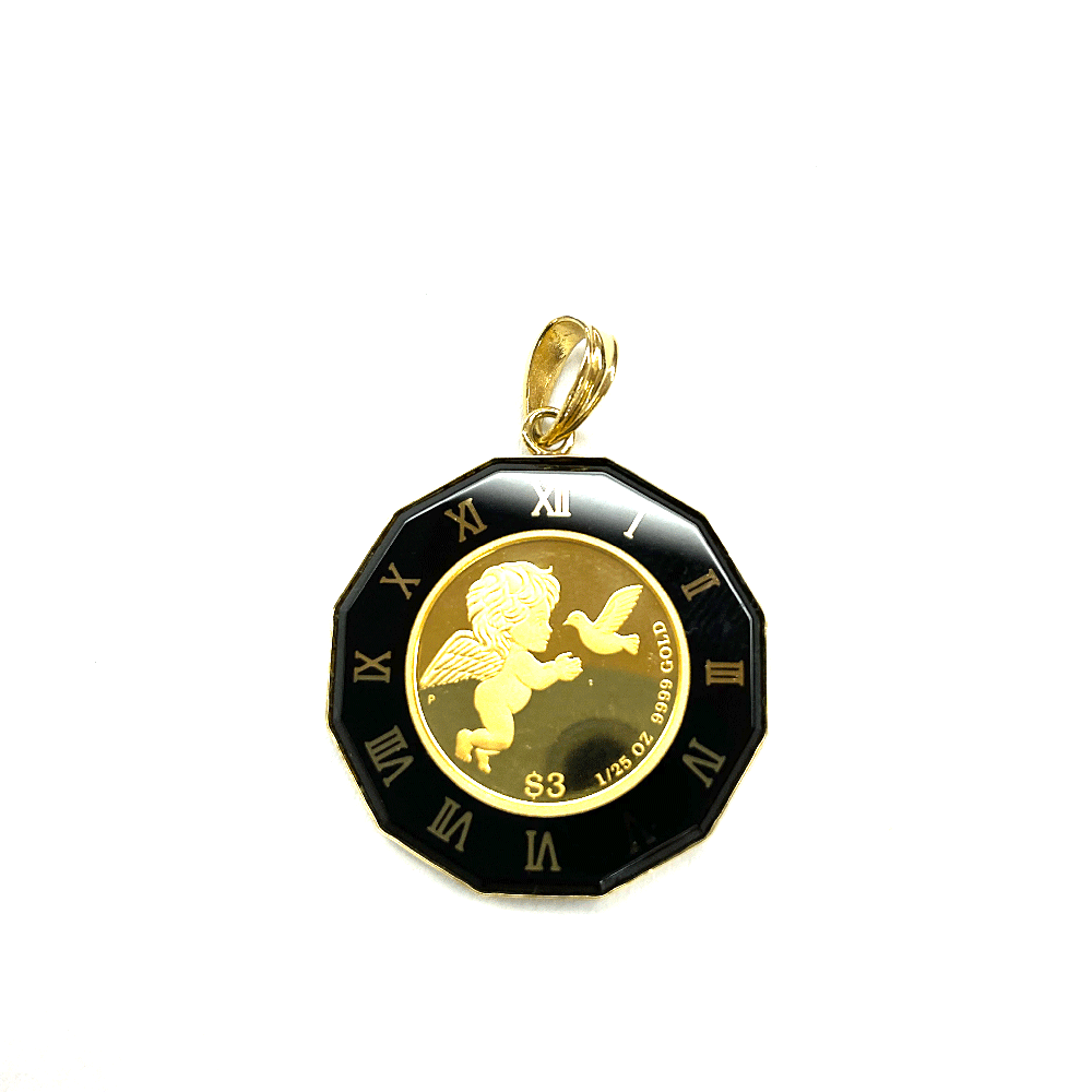 楽天市場】K22(916) プライズジュエリー モダンフラワー コイントップ