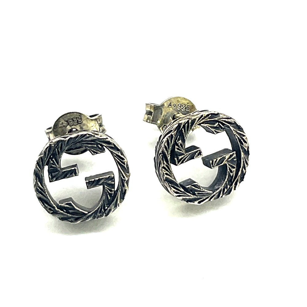 楽天市場】GUCCI(グッチ) ピアス インターロッキングG
