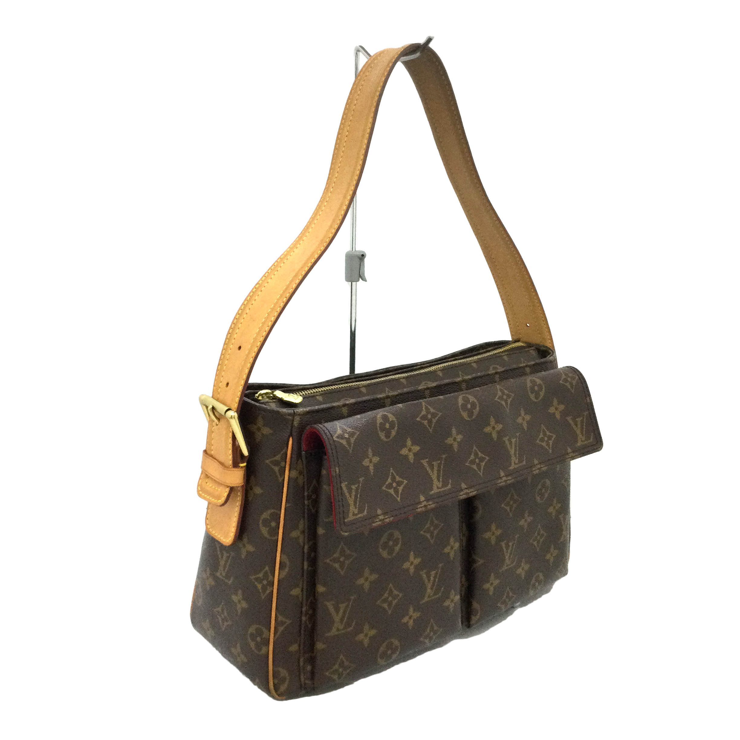 t【LOUISVUITTON】【ルイヴィトン】ヴィヴァシテGMモノグラムキャンバスM51163ショルダーバッグ中古【質屋かんてい局戸祭店】22-3257tm
