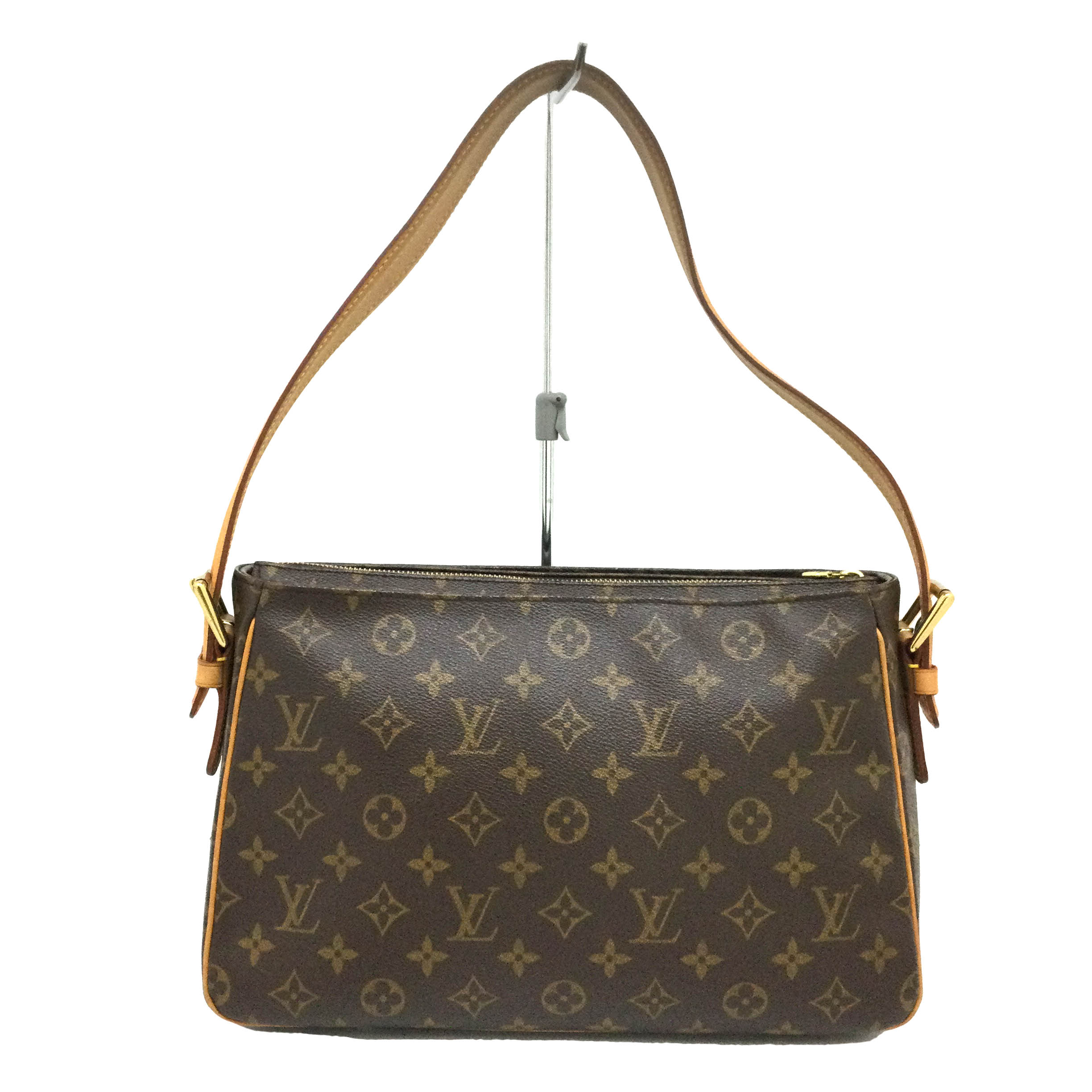 t【LOUISVUITTON】【ルイヴィトン】ヴィヴァシテGMモノグラムキャンバスM51163ショルダーバッグ中古【質屋かんてい局戸祭店】22-3257tm