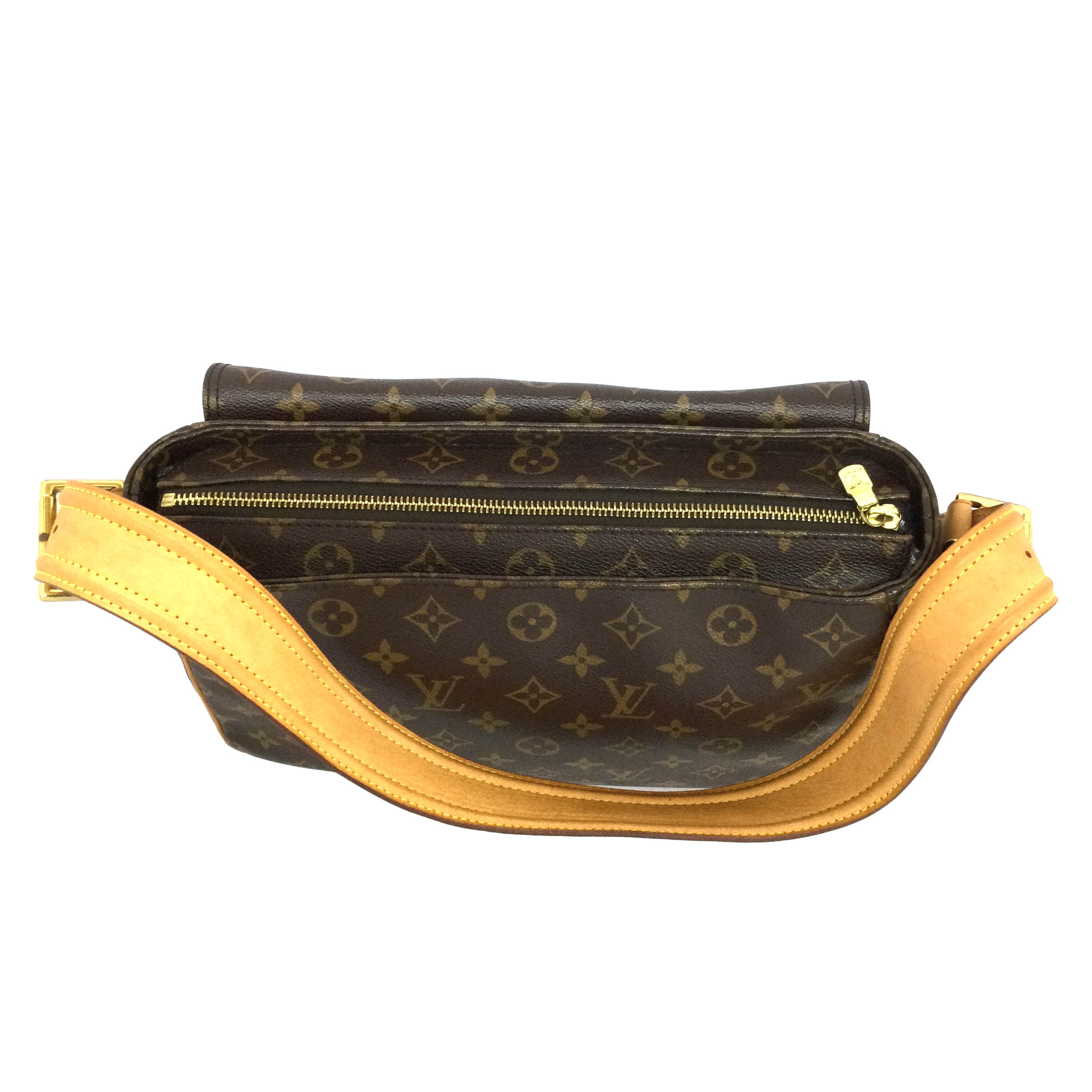 t【LOUISVUITTON】【ルイヴィトン】ヴィヴァシテGMモノグラムキャンバスM51163ショルダーバッグ中古【質屋かんてい局戸祭店】22-3257tm