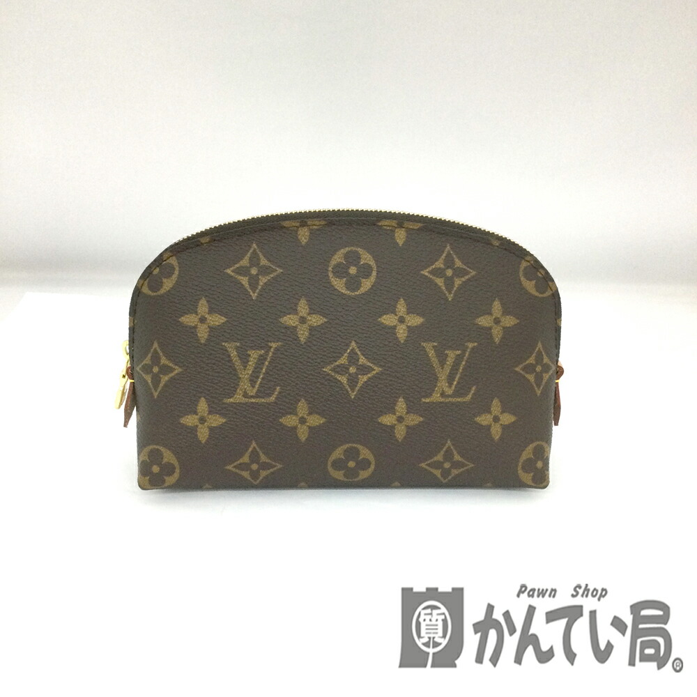 T【LOUIS VUITTON】ポシェット・コスメティック M47515 モノグラム かざり付ける合財袋 レディース 赤銅色【ルイ ヴィトン】【大特価通貨価値】【かんてい局宇都宮戸祭店】31012189317-7t-k