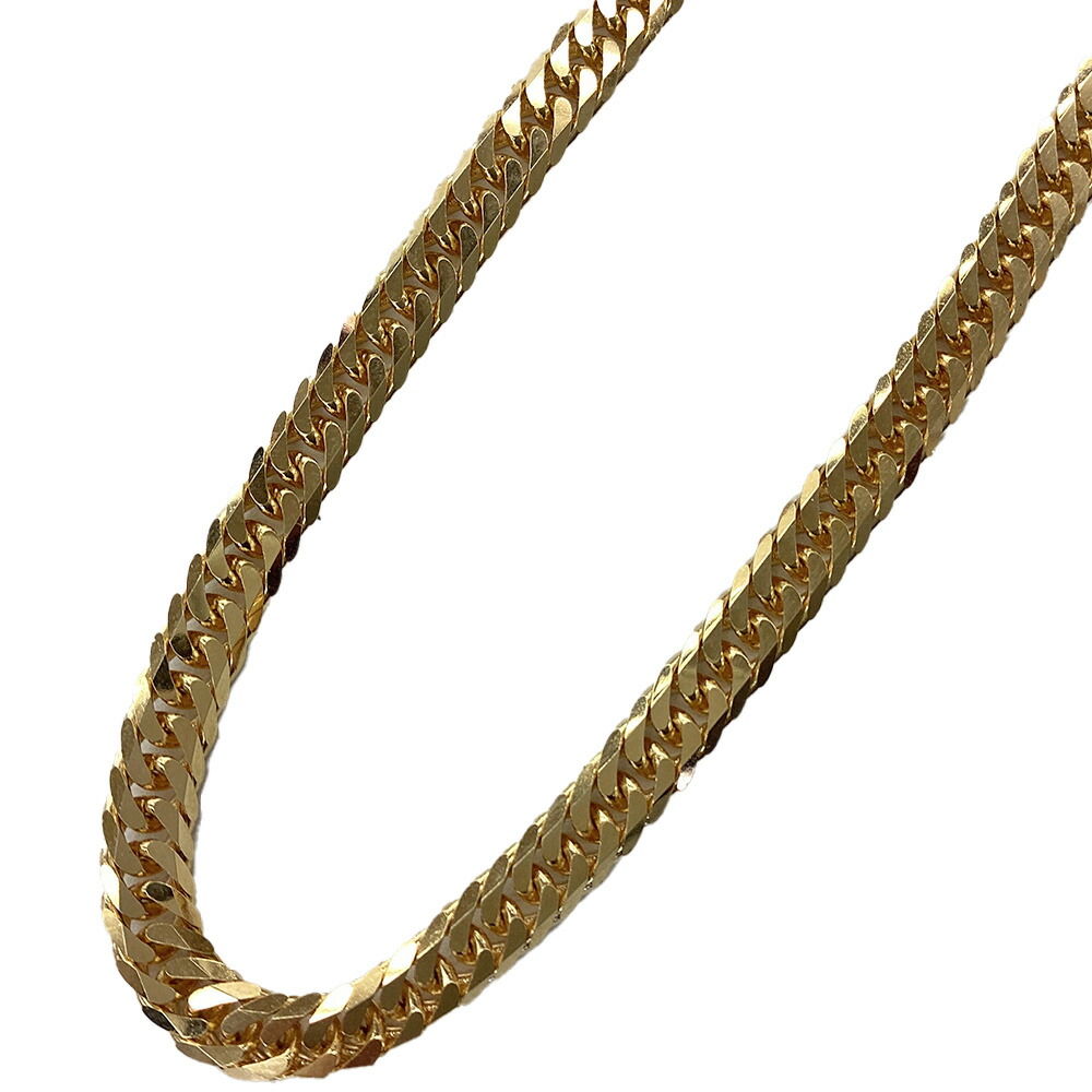 楽天市場】o【中古】喜平 6面ダブルネックレス K18 18金 きへい 6