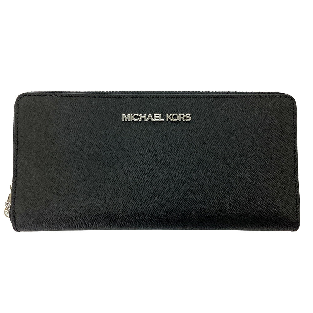 【極美品】マイケルコース　長財布　ラウンドファスナー　PVC ストラップ付 imgrc0085496202.jpg
