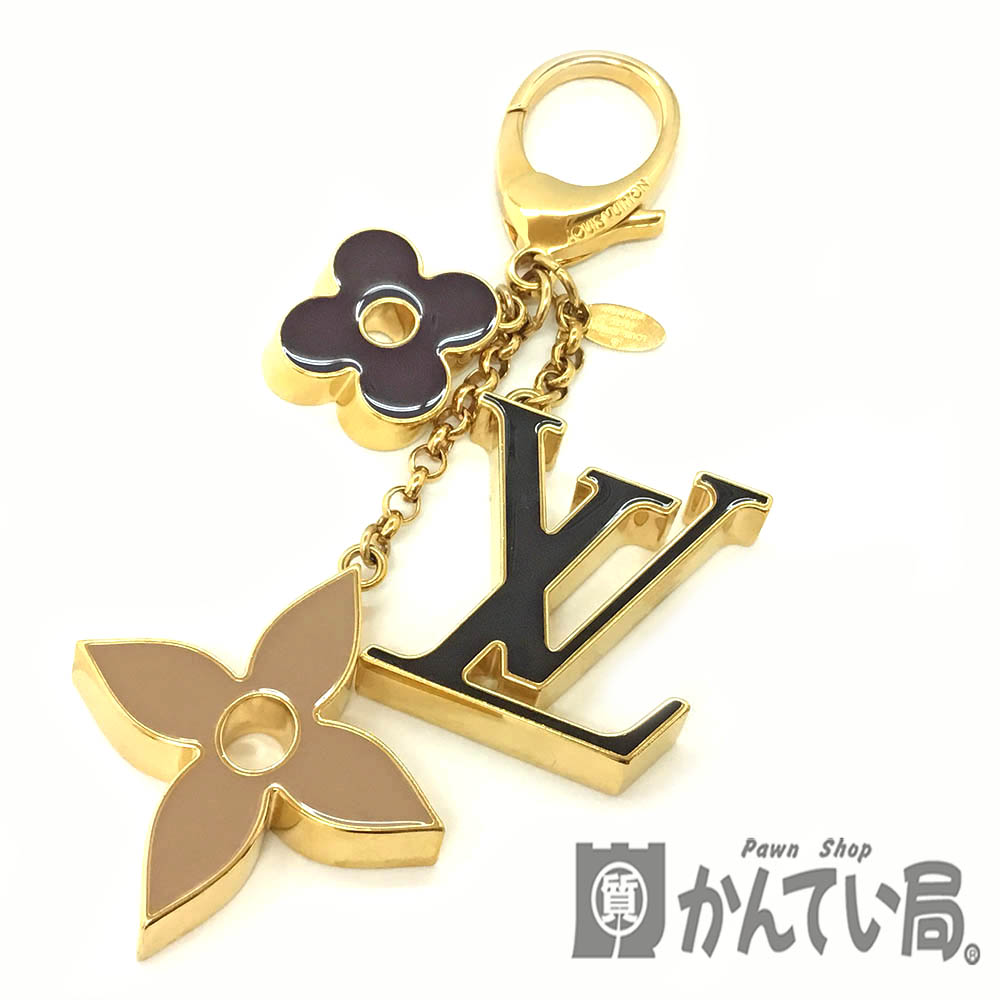 Louis Vuitton ロゴキーホルダー ゴールド 楽天市場】T【LOUIS VUITTON】チェーンプレッピーフラワー