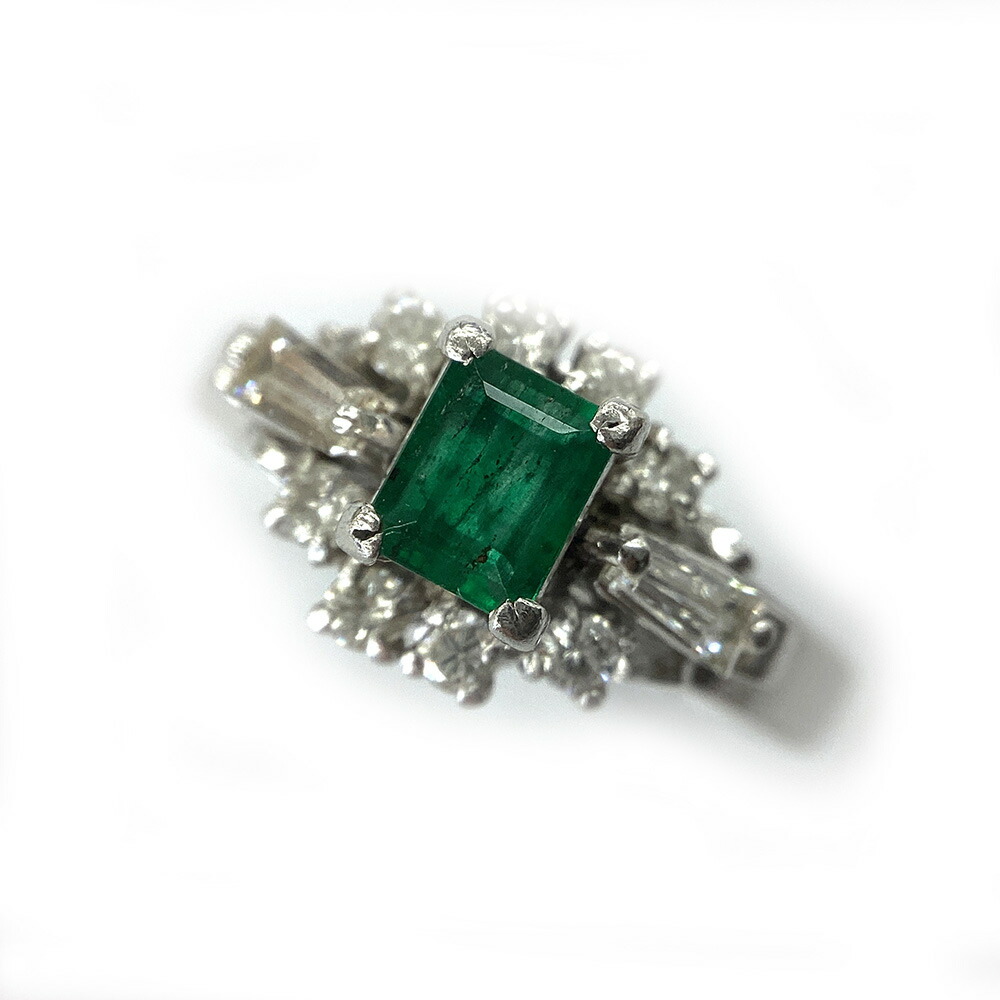 楽天市場】ジュエリーマキ リング 指輪 エメラルド 0.32ct