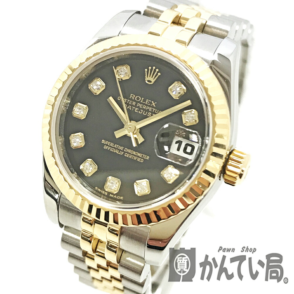 ROLEX デイトジャスト ゴールド ダイヤモンドインデックス ROLEX デイトジャスト ダイヤモンドインデックス - メルカリ
