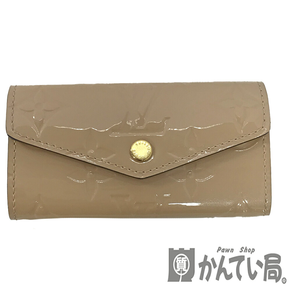 【国内正規品】ルイヴィトン キーケース ヴェルニ ルイ・ヴィトン ヴェルニ キーケース ミュルティクレ4 ルージュ