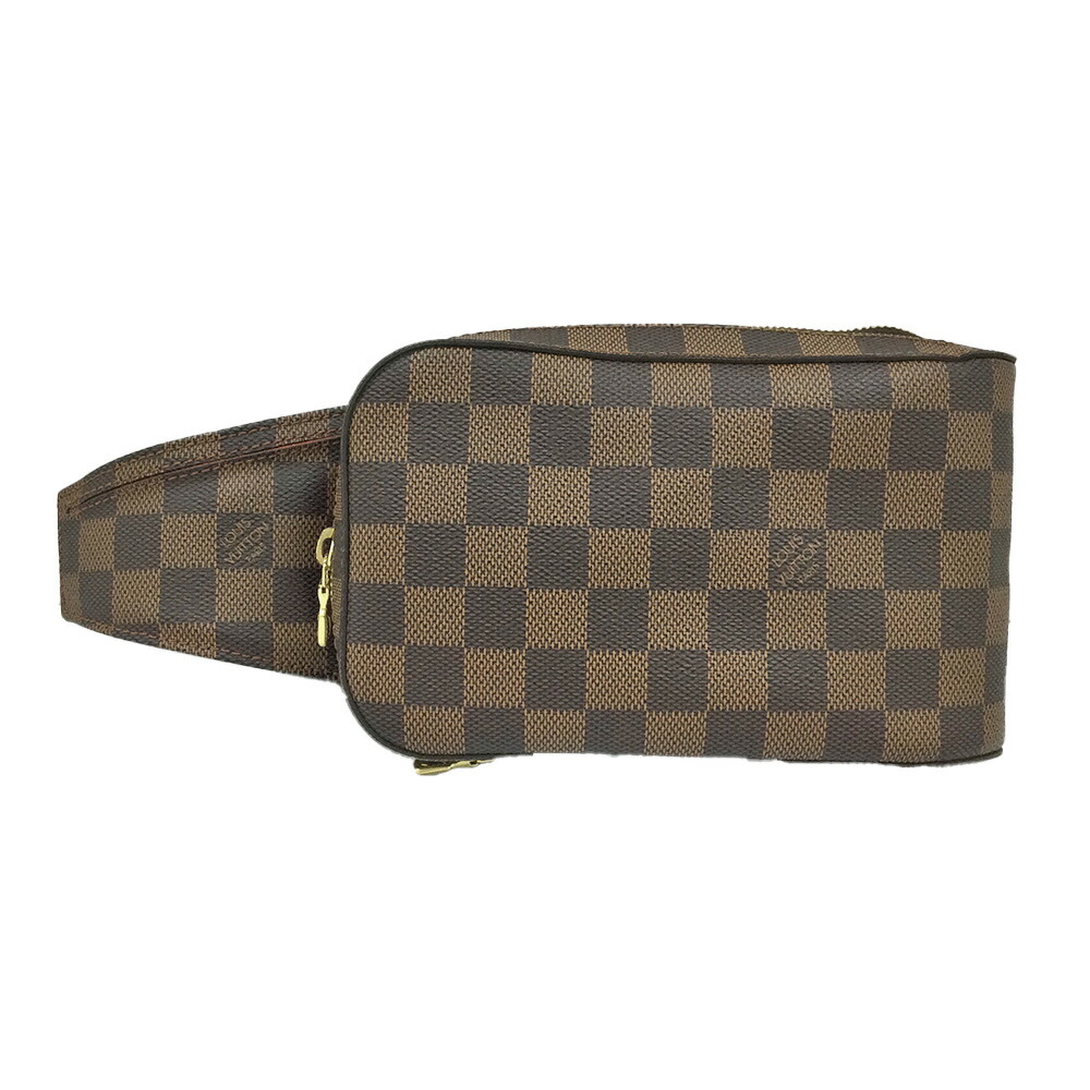 新品 ルイ ヴィトン ダミエ ジェロニモス ウエスト ボディバッグ 斜め掛け 鞄 楽天市場】T【LOUIS VUITTON】ジェロニモス N51994 ダミエ