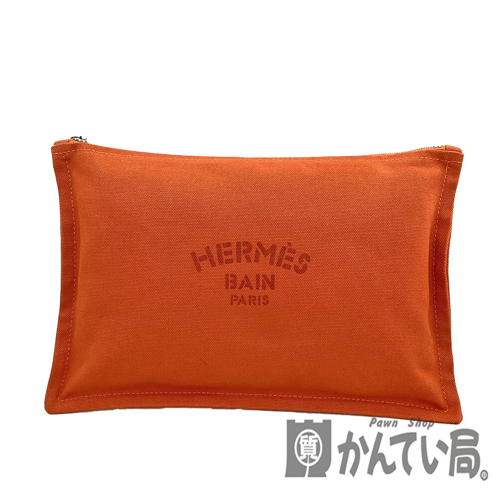 エルメス／HERMES \"エヴァジオン ポーチ\" コスメポーチ(マリン) ポーチ 《エヴァジオン》 | Hermès - エルメス-公式サイト