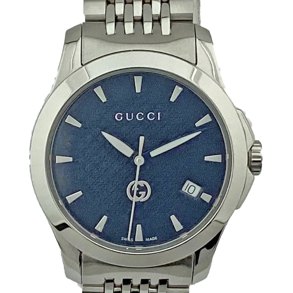 楽天市場】【中古】 グッチ GUCCI クーペ クロノグラフ YA131202