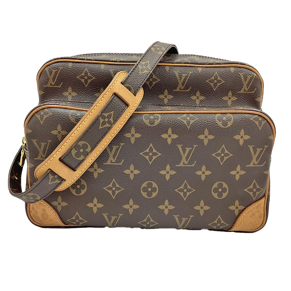 K　LOUIS VUITTON　ナイル　モノグラム　M45244　AR0070　本体のみ　送料込　ブラウン　ショルダーバッグ　肩掛け　斜め掛け　男性　メンズ　女性　レディース　お買い得　特別価格　普段使い　ルイヴィトン　中古　ブランド　質屋かんてい局　鹿沼店　31004279310-385k