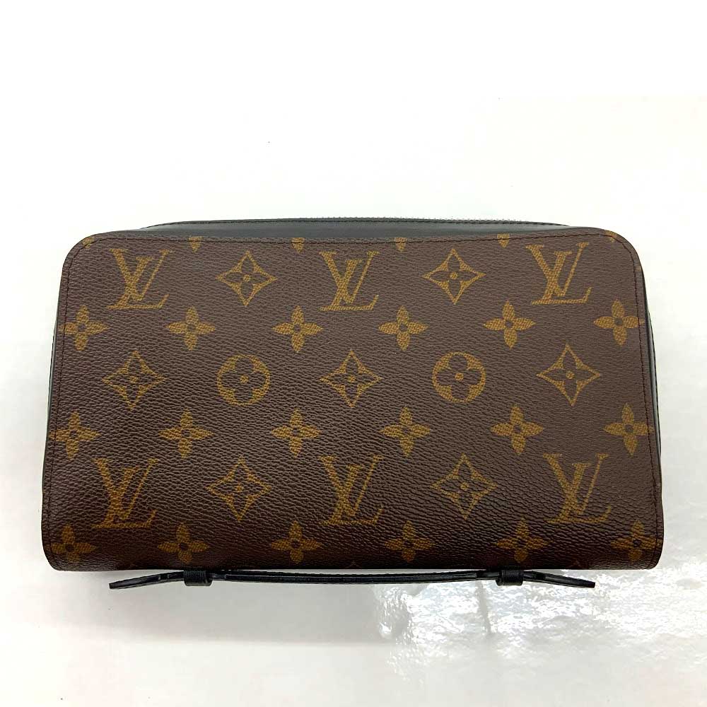 美品Louis Vuitton長財布モノグラムマカサージッピーXL ルイヴィトン メンズ 長財布 ジッピーウォレット モノグラムマカ