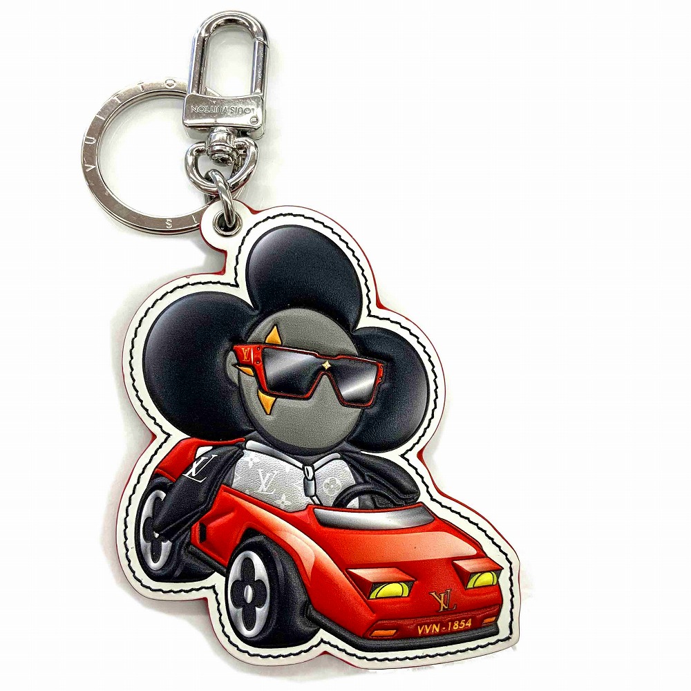 o【LOUISVUITTON】 M00960 スポーティーカー ヴィヴィエンヌ キーリング チャーム 車 モノグラムエクリプス かわいい カッコいい バッグ カギ 男性 女性 メンズ レディース【ヴィトン】【質屋かんてい局小山店】31023509318-41o-y|かんてい局栃木 店