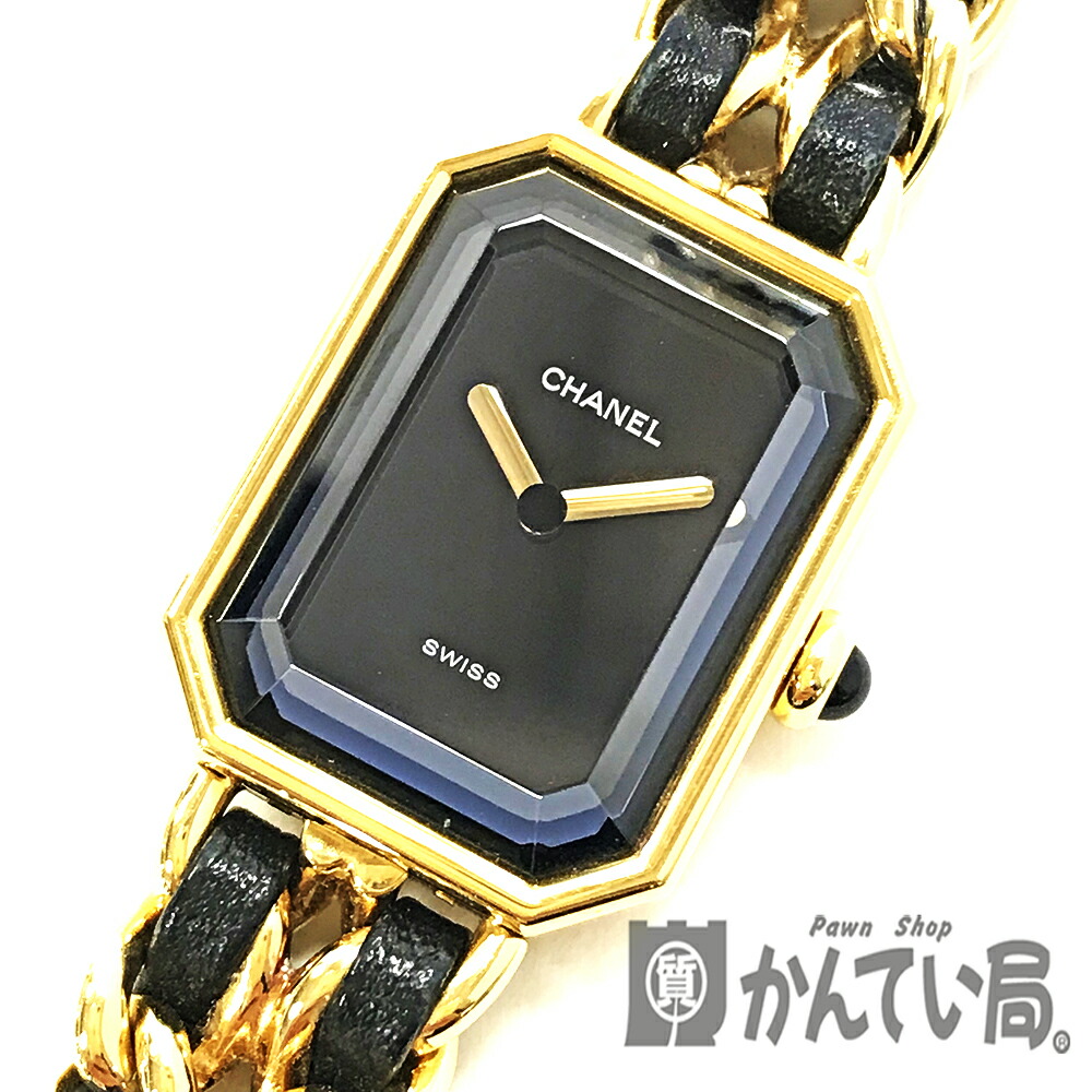 楽天市場】【USED-A】CHANEL シャネル H0001 プルミエールL ゴールド