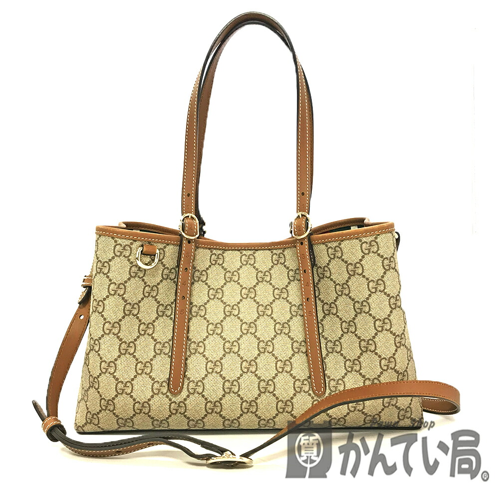 楽天市場】【未使用品】【バッグ】GUCCI グッチ GGキャンバス