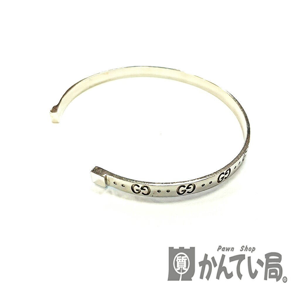 楽天市場】グッチ GUCCI バングル アイコン GG ロゴ 434524 J8502 9000