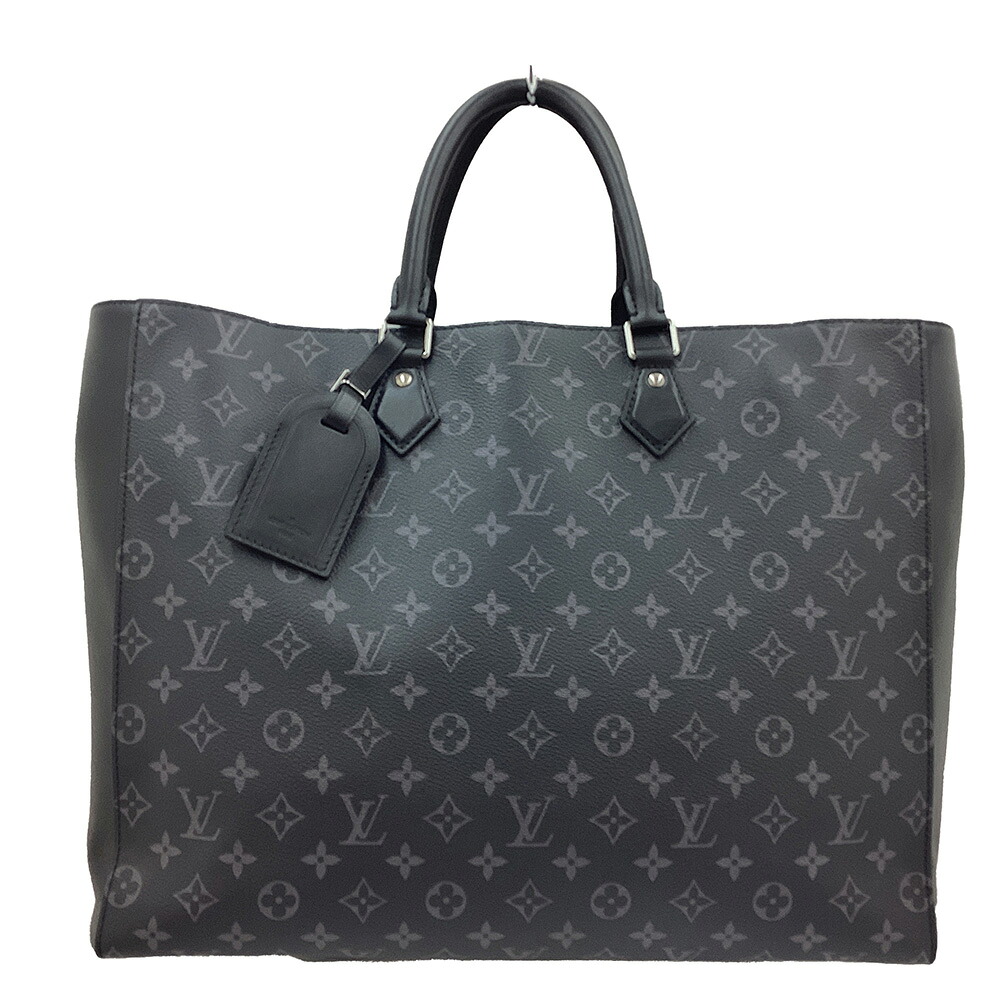 K　LOUIS VUITTON　グランサック　ブリーフケース　M44733　モノグラム　エクリプス　　送料込　ビジネスバッグ　男性　お買い得　特別価格　普段使い　レディース　女性　ルイ ヴィトン　中古　質屋かんてい局　鹿沼店　P2501377k｜かんてい局栃木 店