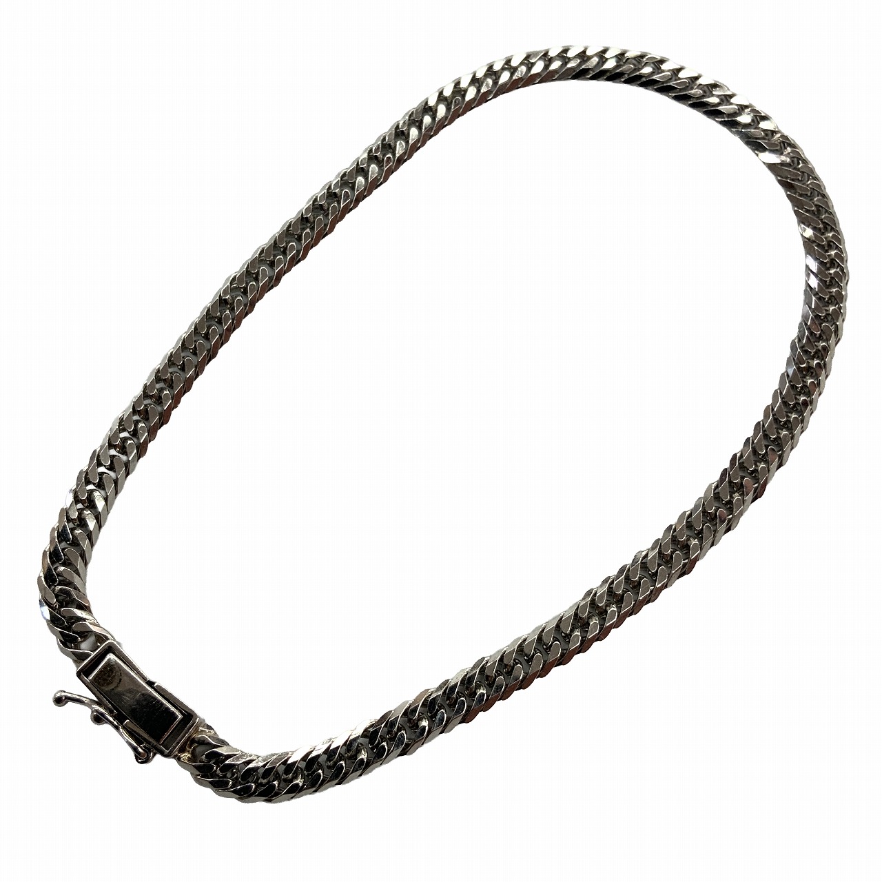 O【Pt850】喜平 6面ダブルブレスレット　プラチナ　約10.7ｇ　約20cm　　メンズ　レディース　ユニセックス　アクセサリー　ジュエリー　資産価値　お洒落　《かんてい局小山店》T26-486o-m