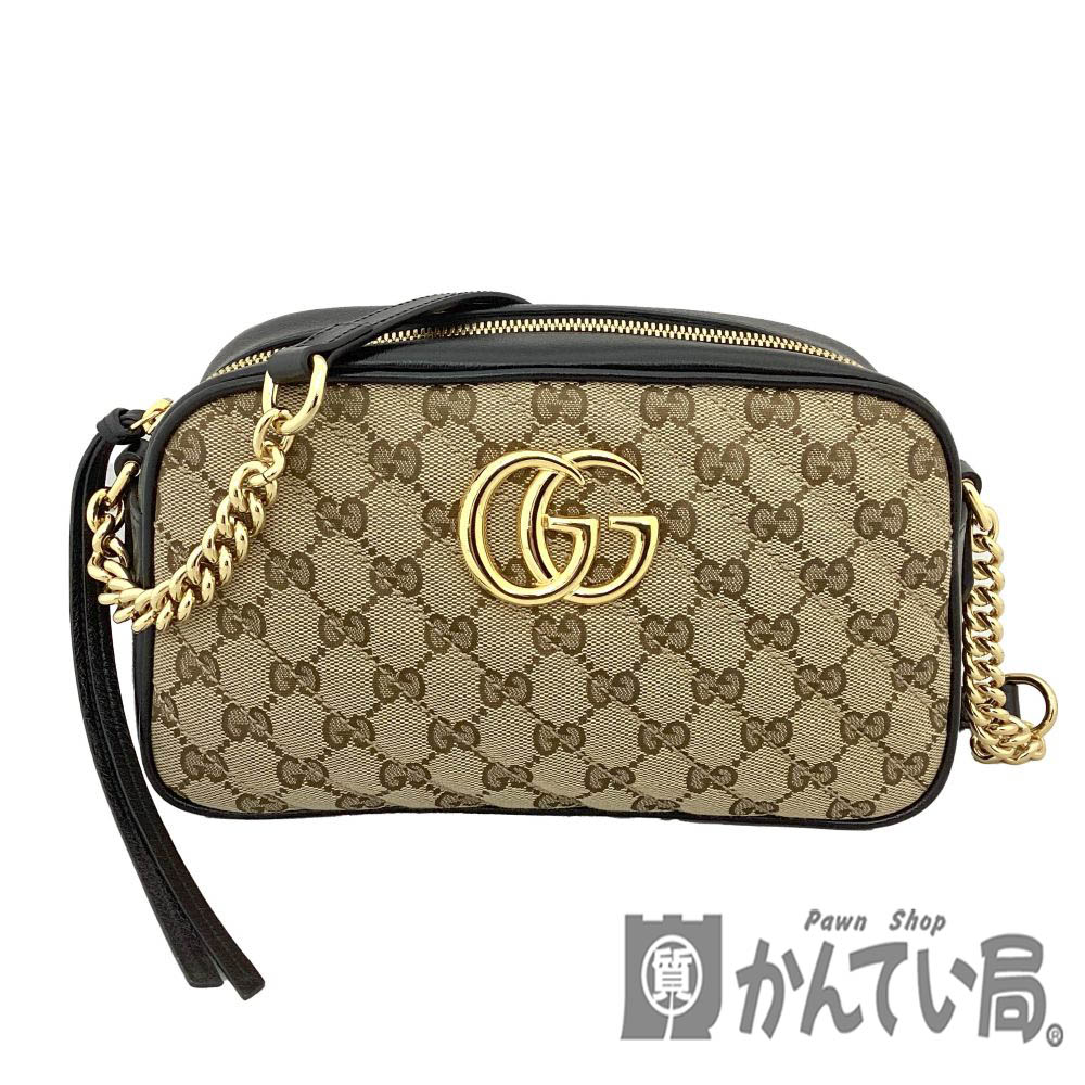 楽天市場】【未使用品】【バッグ】GUCCI グッチ GGマーモント