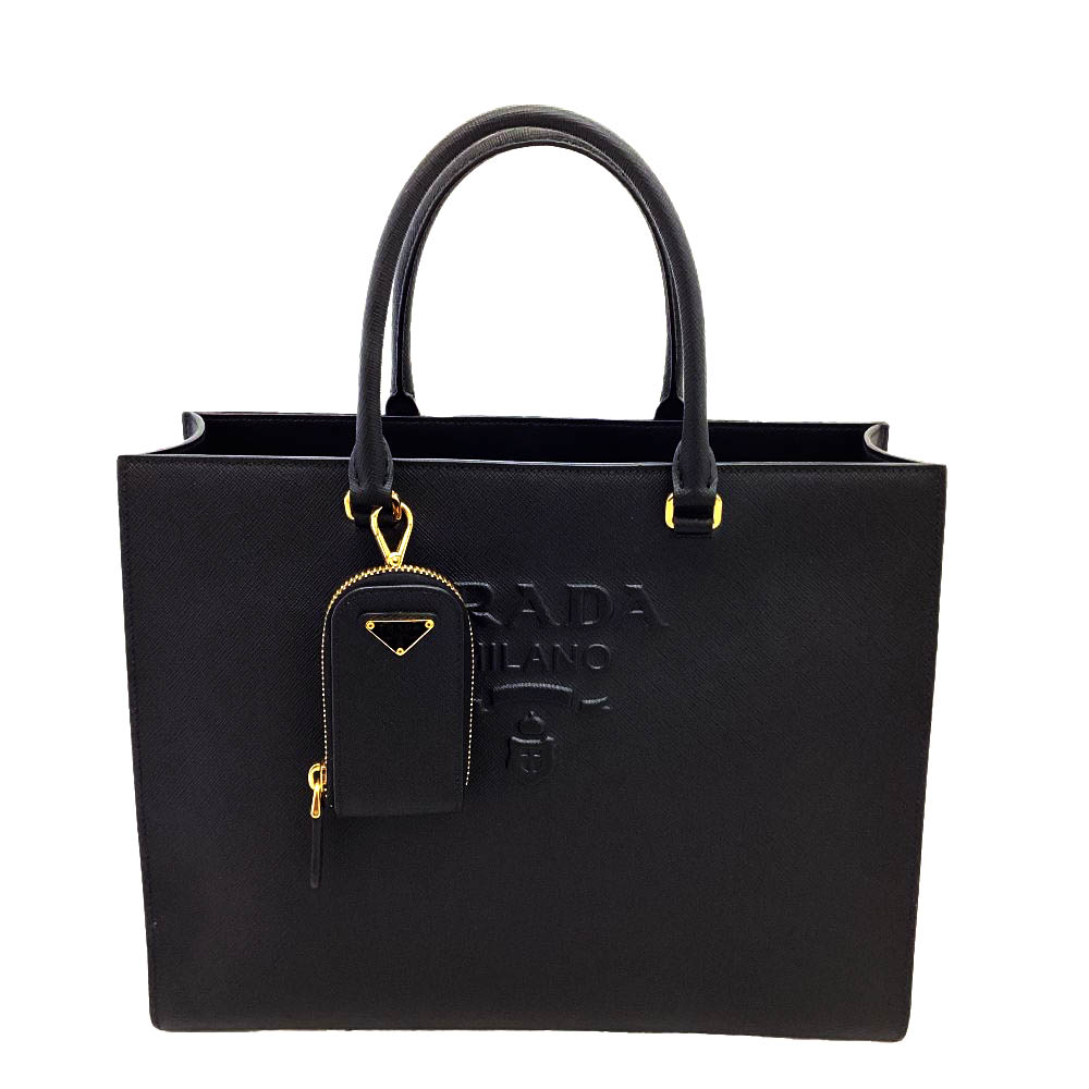 楽天市場】【バッグ】PRADA プラダ レザー サフィアーノ ハンドバッグ