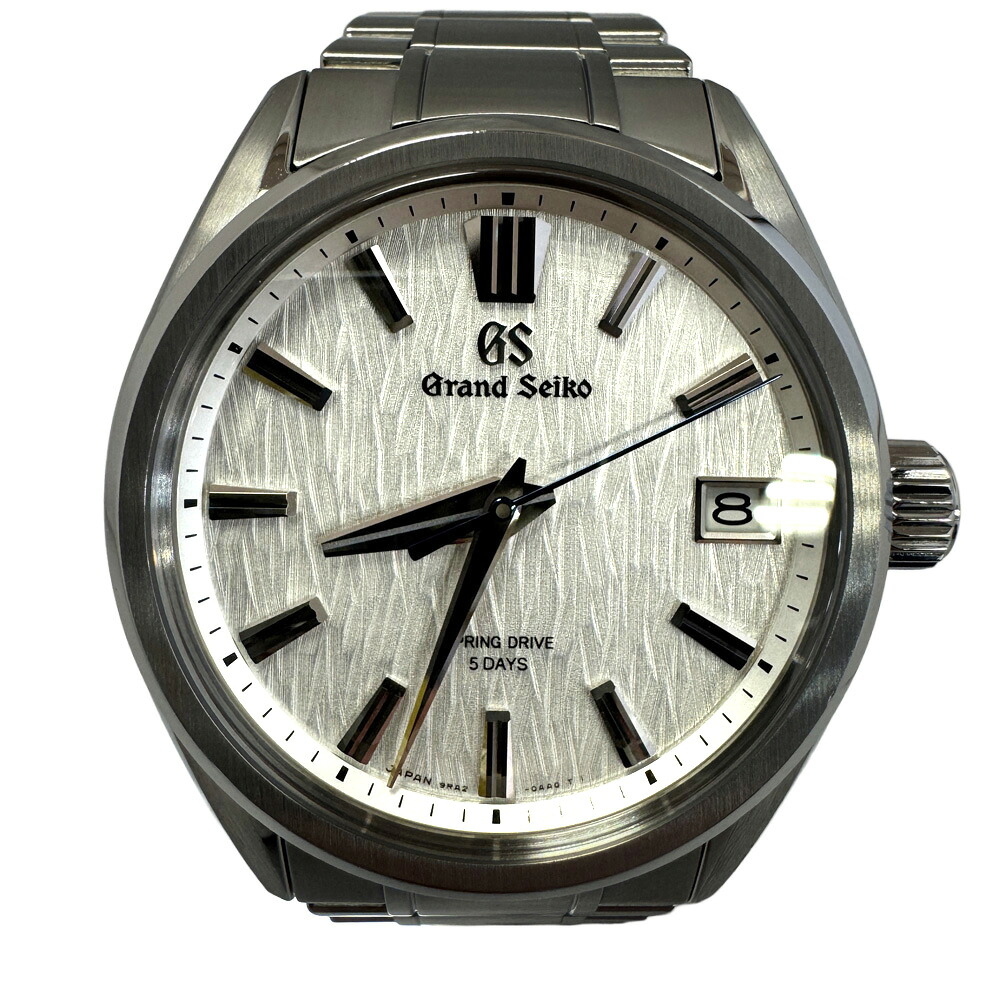 U【中古】【GRAND SEIKO】【グランドセイコー】エボリューション9コレクション　白樺　SLGA009　白文字盤　ステンレス　自動巻き　メンズ 時計　上品 国産　シンプル　ビジネス【かんてい局宇都宮店】Q26-460u-t｜かんてい局栃木 店 475,600円