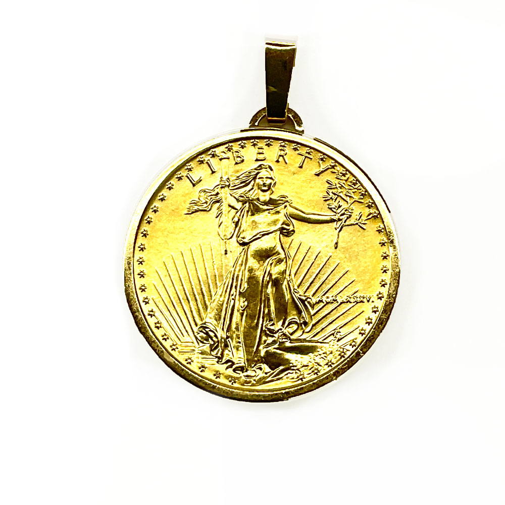 楽天市場】【中古】 K22アメリカ イーグル金貨 1/4oz 1991 K18枠