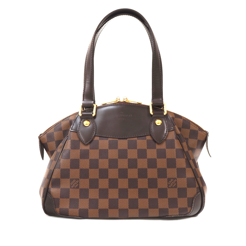 N【中古】【LOUIS VUITTON】 ルイヴィトン　ヴェローナPM　N41117　DO0193　ダミエ　エベヌ　ショルダーバッグ　トートバッグ　肩掛けバッグ　ブランドバッグ　日常使い　レディース 　鍵無　質屋かんてい局那須塩原店 3100540-125ｎ 70,400円