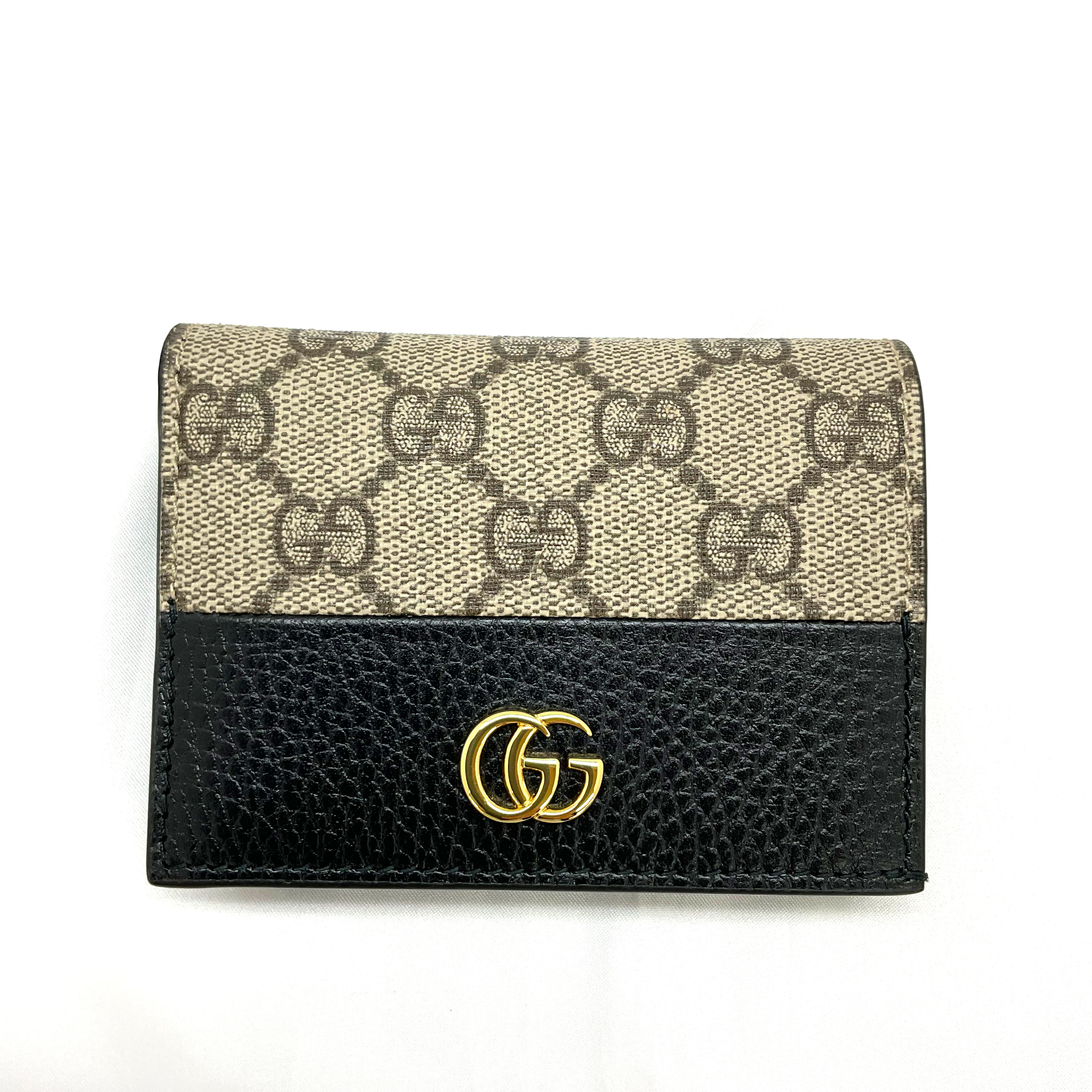 ✨未使用展示品✨　GUCCI ミニ財布　GGライン スプリーム ✨未使用展示品✨ GUCCI ミニ財布 GGライン スプリーム - メルカリ