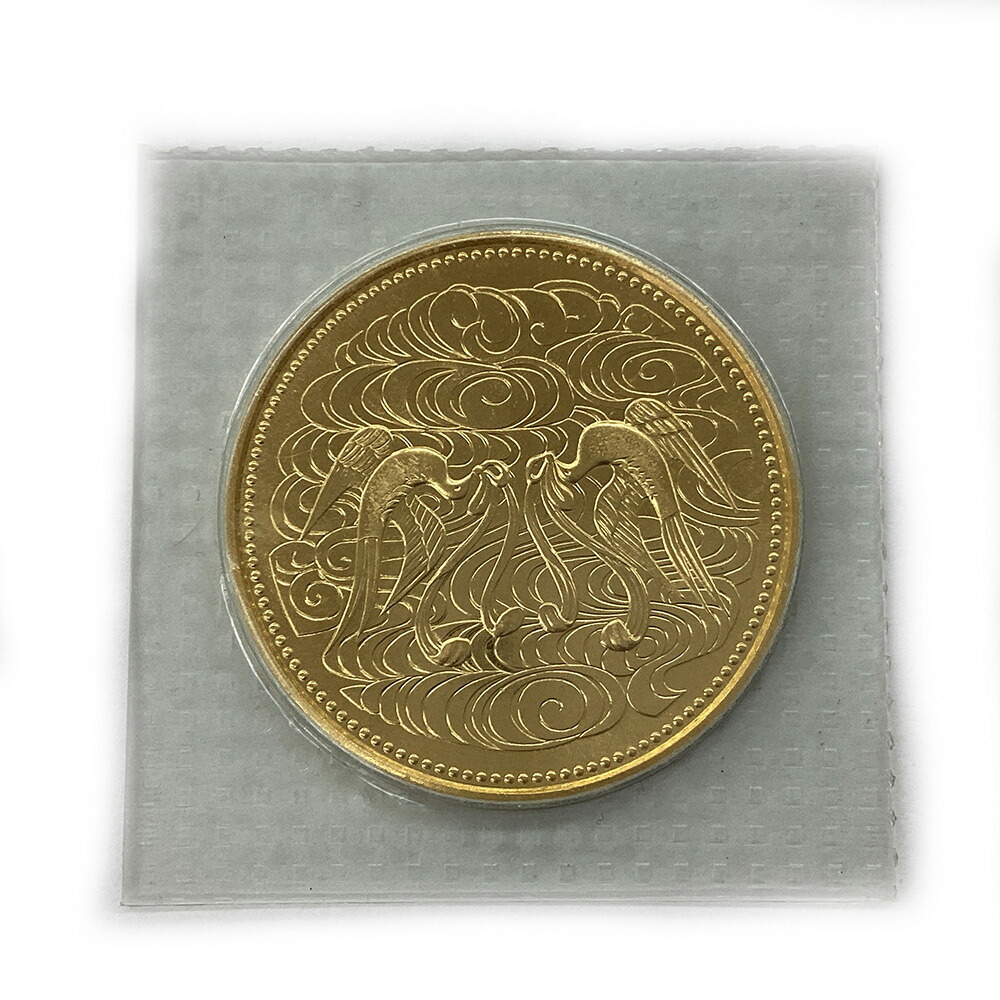 K　御在位60年記念硬貨　K24　約20.0ｇ　総重量約21.3ｇ　10万円金貨　天皇陛下　ブリスターケ　拾萬円　送料込　24金　ゴールド　貨幣　資産　財産　お金　コレクション　お買い得　特別価格　中古　質屋かんてい局　鹿沼店　31033659310-121k