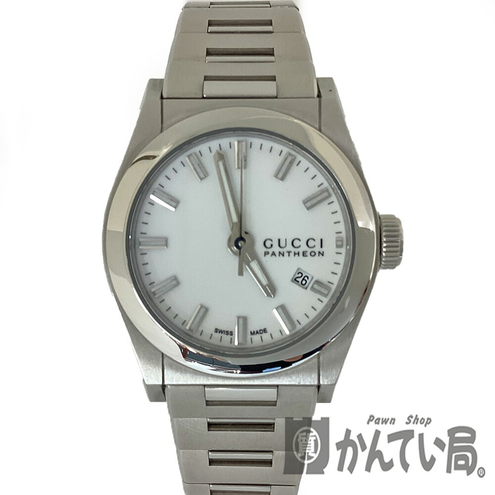 GUCCI PANTHEON 中古 Gucci Pantheon Watch 115.4 Stainless steel Chronograph