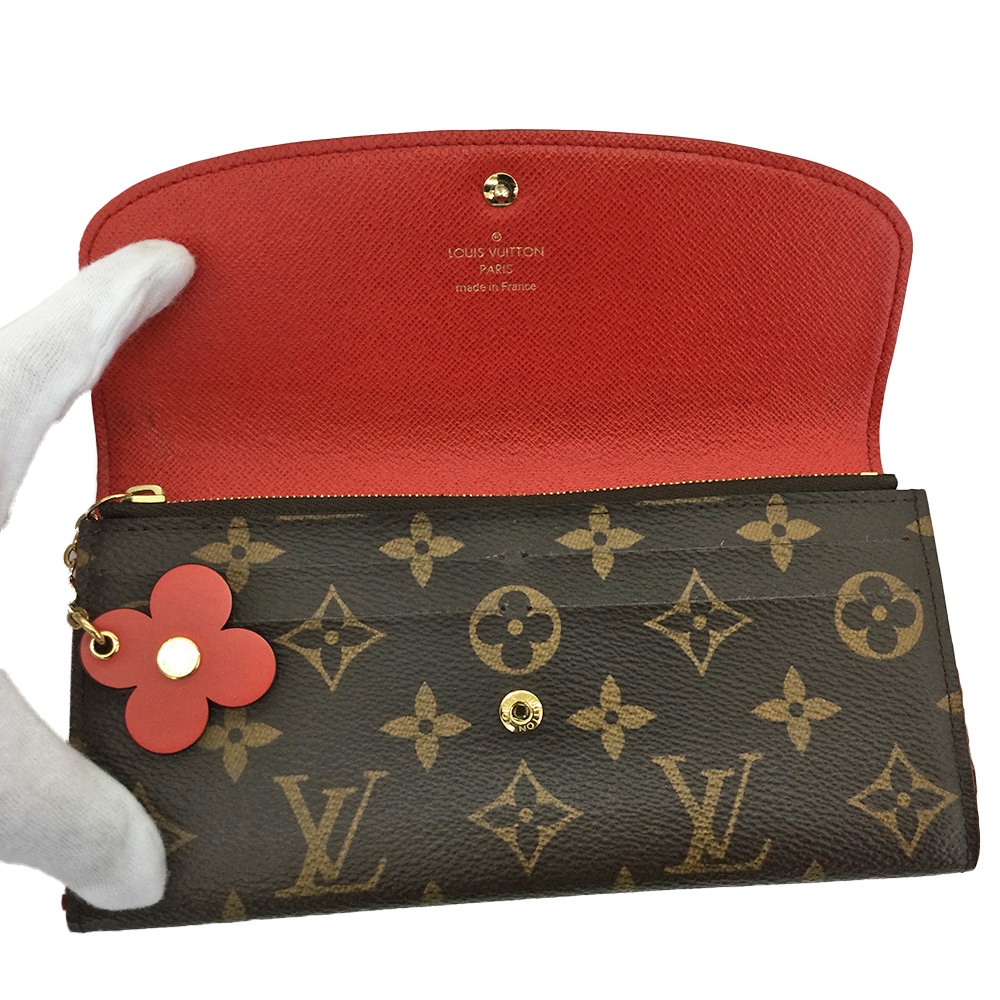 トレフォイル LOUIS VUITTON モノグラム ポルトフォイユ エミリー