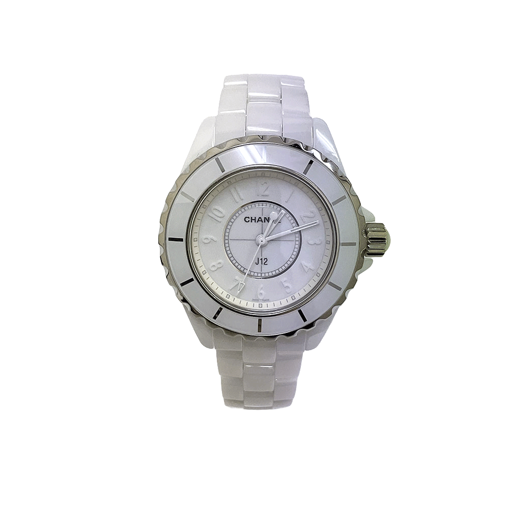 N　CHANEL　シャネル　J12　ホワイトファントム　H3442　ホワイト　質屋かんてい局那須塩原店　R2600052-f