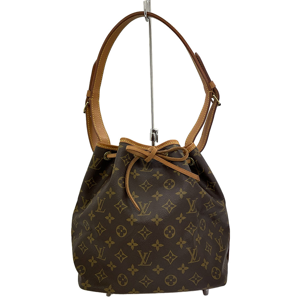 N LOUIS VUITTON ルイ ヴィトン プチノエ M42226 モノグラム 一ショルダーバッグ 中古品 USED品 一六銀行かんてい局那須塩原店 R2600360-f