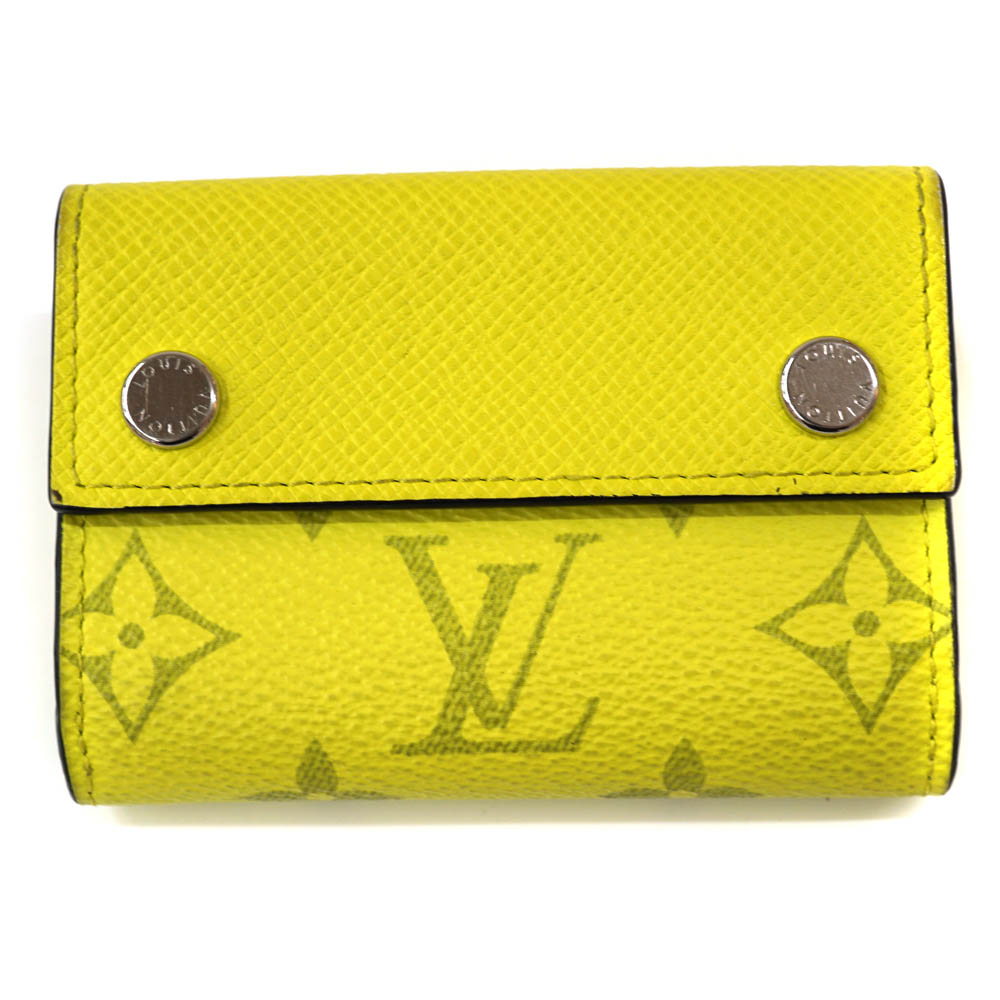 限定　美品　ルイヴィトン　タイガラマ　ディスカバリー コンパクト　グリーン　財布 LOUIS VUITTON】ルイヴィトン『タイガラマ ディスカバリー