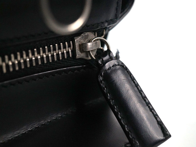 FERRAGAMO【フェラガモ】『ハンドバッグ』レザーブラック系シルバー金具トートバッグビジネスバッグレディース【】USED-AB質屋かんてい局春日井店k18-936