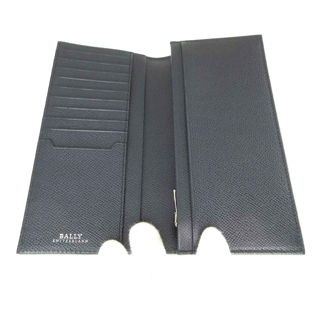 2つ折り長財布 レザー ネイビー系 ブランド ファッション メンズ ウォレット スマート ビジネス 小物 Used A 店 質屋 かんてい局春日井店 バリー メンズ財布 8 Bally 中古 K 6527 質屋 かんてい局春日井店 質屋かんてい局